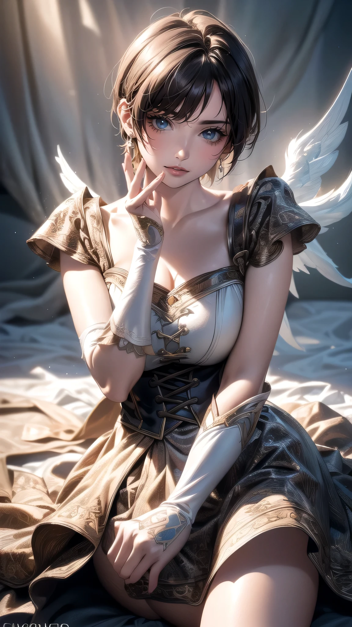 (random pose),(Cinematic scene,Fantasy Art,Highest image quality,(8K),Ultra-realistic,Best Quality,High quality,High Definition,high quality texture,high detailing,Beautiful detailed,fine detailed,extremely details CG,Detailed texture,realistic representation of face,masterpiece,presence,Dynamic,Bold),Magical girl