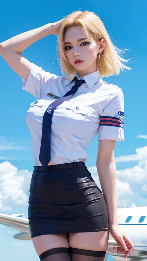 android 18,stewardesses
