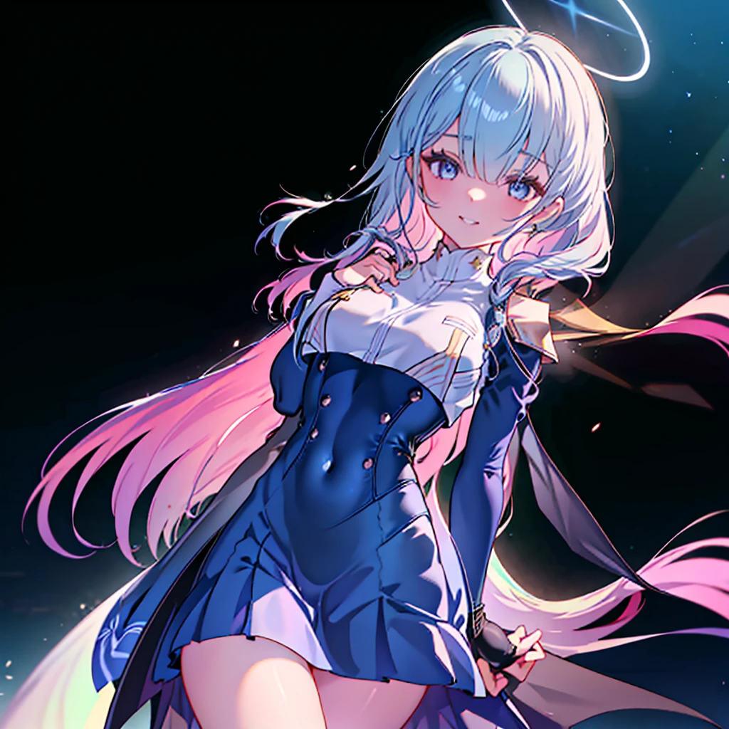 (full body),Explain the whole,NSFW,最high quality,High resolution, Super detailed,game CG,dutch angle,緻密でbeautiful eyes,beautiful girl, ((gsc president)),chest focus,(enchanting smile), (spread your legs), (raise your legs), leotard，armor, 装甲dress, Black dress, 黒いgloves, Blue Armor, Blue dress, breastplate, dress, drop down, gloves, mask, pauldron, 短いdress, shoulder armor,thigh high boots，((highly detailed background)), (((cowboy shot,dynamic angle)))，1 girl,,(shiny skin:1.3),(Beautiful and dense skin),(thin hair), masterpiece, high quality, High resolution, confused,(beautiful and aesthetic:1.2), beautiful hands, (4k), 8K, perfect balance,(Highly detailed CG Unity 8K wallpaper), perfect hands, embarrassing, blush, light_vestige,intricate details,Depth of written boundary, extremely delicate and 美しい,professional photography, Bokeh, High resolution, sharp details, 最high quality, thick thighs,beautiful eyes, beautiful background, outdoor，
