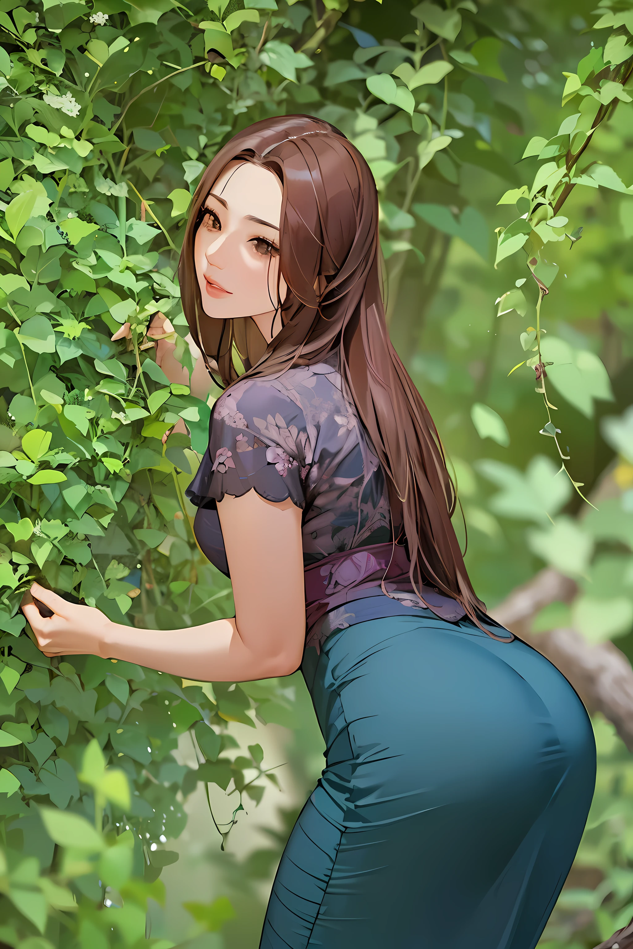 a close up of a woman in a tight green dress, asian girl, south east asian with long, beautiful asian girl, an asian woman, asian woman, korean girl, in jungle, very beautiful enga style, asian female, korean woman, jaw-dropping beauty, tight attire, beautiful south korean woman, red waist-long hair, asian women, with beautiful exotic