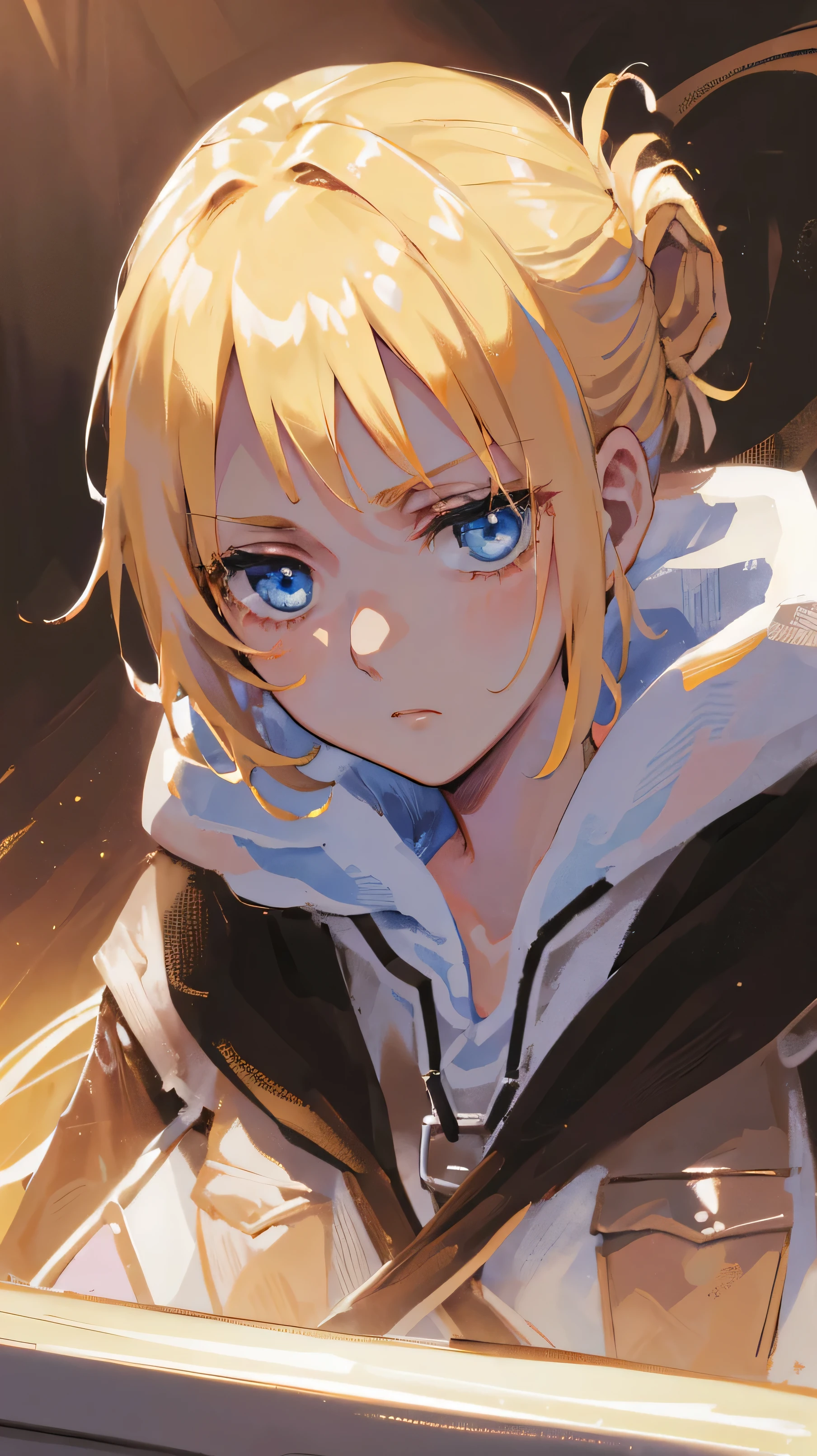 fond d&#39;Écran CG ultra-mince 16k, chef-d&#39;ouvrages d&#39;art, excellente qualité d&#39;image, Super délicat), (excellente lumière et ombre), Annie Leonhardt de l'attaque des titans