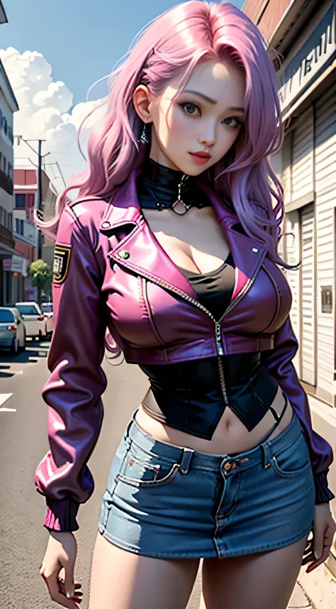 sfw, magenta tint、Bright colorasterpiece)))、(((top quality)))、((Super detailed))、(surreal)、(Very detailed CG illustrations）、offi...