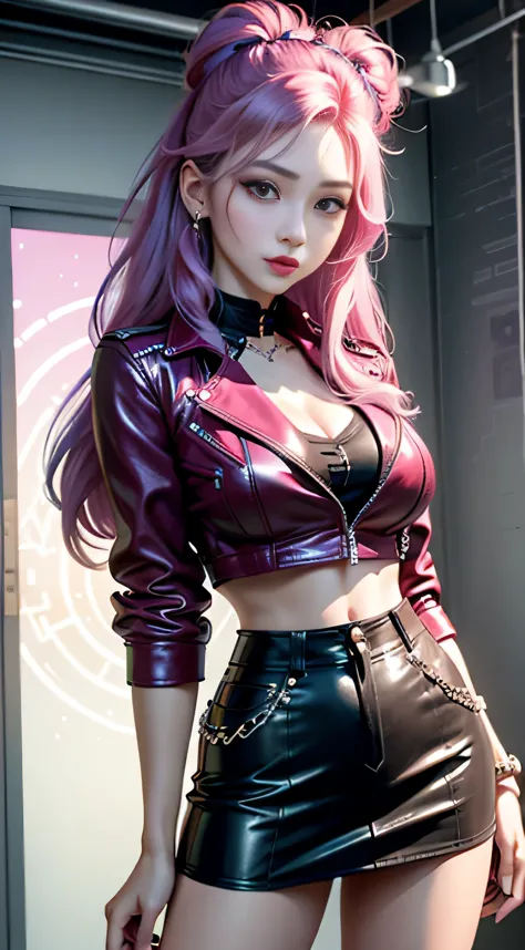 sfw, magenta tint、Bright colorasterpiece)))、(((top quality)))、((Super detailed))、(surreal)、(Very detailed CG illustrations）、offi...