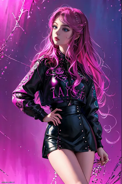 magenta tint、Bright colors、((masterpiece)))、(((top quality)))、((Super detailed))、(surreal)、(Very detailed CG illustrations）、offi...