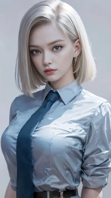 android 18,school uniform