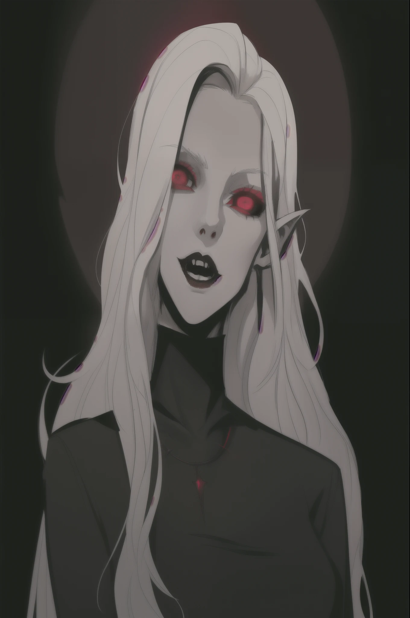 vampire girl drawings