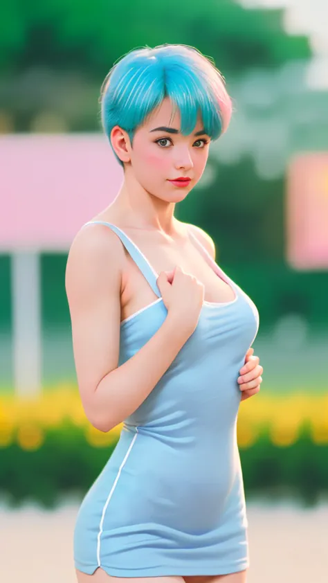 (Ultra realistic 16k), (extremely complex:1.3), (realistic), very white tall girl, seductive face, sexy eyes, blushing cheeks, b...