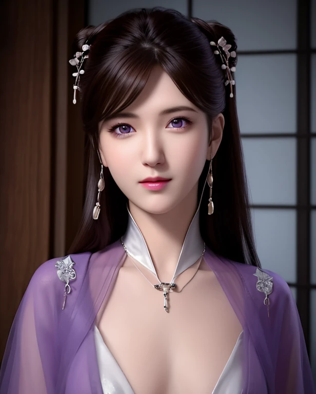 best quality, masterpiece, highres, china dress,hair ornament,necklace, jewelry,Beautiful face,upon_body, tyndall effect,photorealistic, dark studio, rim lighting, two tone lighting,(high detailed skin:1.2), 8k uhd, dslr, soft lighting, high quality, volumetric lighting, candid, Photograph, high resolution, 4k, 8k, Bokeh, (hyperrealistic girl), (illustration), (high resolution), (8K), (extremely detailed), (best illustration), (beautiful detailed eyes), (best quality), (ultra-detailed), (masterpiece), (wallpaper), (photorealistic), (natural light), (rim lighting), (detailed face), (high detailed realistic skin texture), (anatomically correct), (solo), (1 girl), (high detailed realistic hair), (caramel hair:1.35), (heterochromic eyes), (detailed eyes), (purple eyes:1.37), (sparkling eyes), (realistic big breasts:1.5), (exposed nipples breasts:1.35), (long legs), (slender abs), (dynamic pose), (closed tiny mouth:1.3), (nsfw), (concentrated expression), (topless)