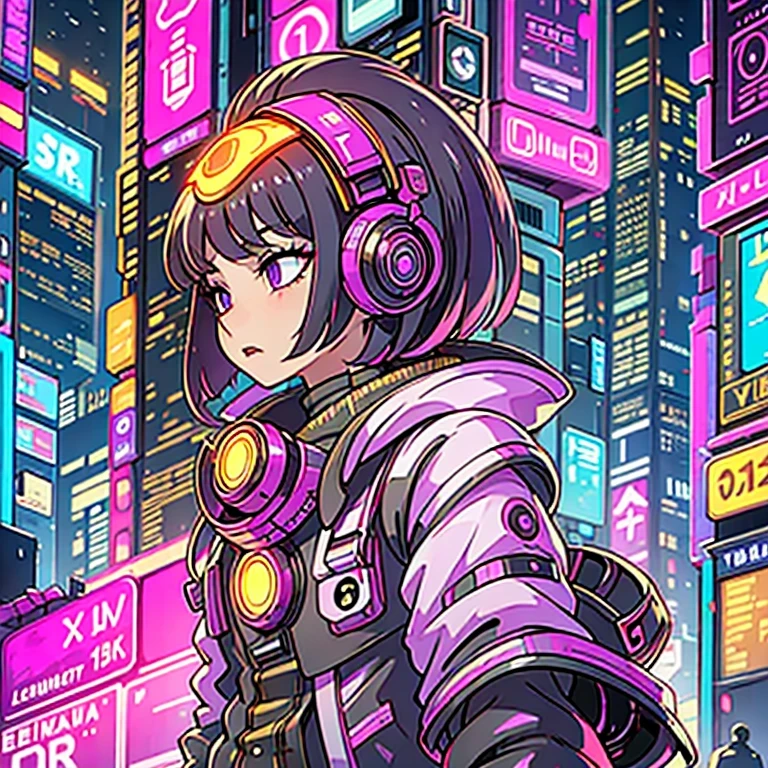 （（（Side view）））side close-up，a close up of a robot with a glowing head and a purple background, cyber mech, in style of beeple, cyberpunk pikachu, style hybrid mix of beeple, 3 d render beeple, cute elaborate epic robot, beeple masterpiece, cyberpunk art style, yellow mech, beeple!!, cyber steampunk 8 k 3 d（（（future）））（Telephoto angle of view）（Tilt-Shift）