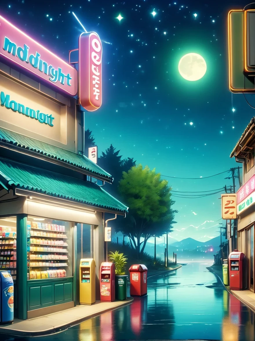 Midnight convenience store