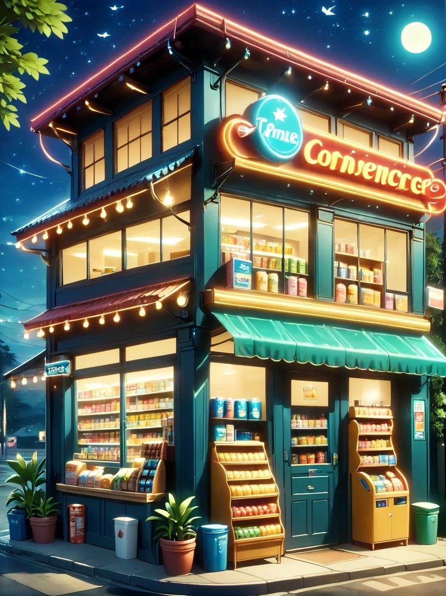 Midnight convenience store