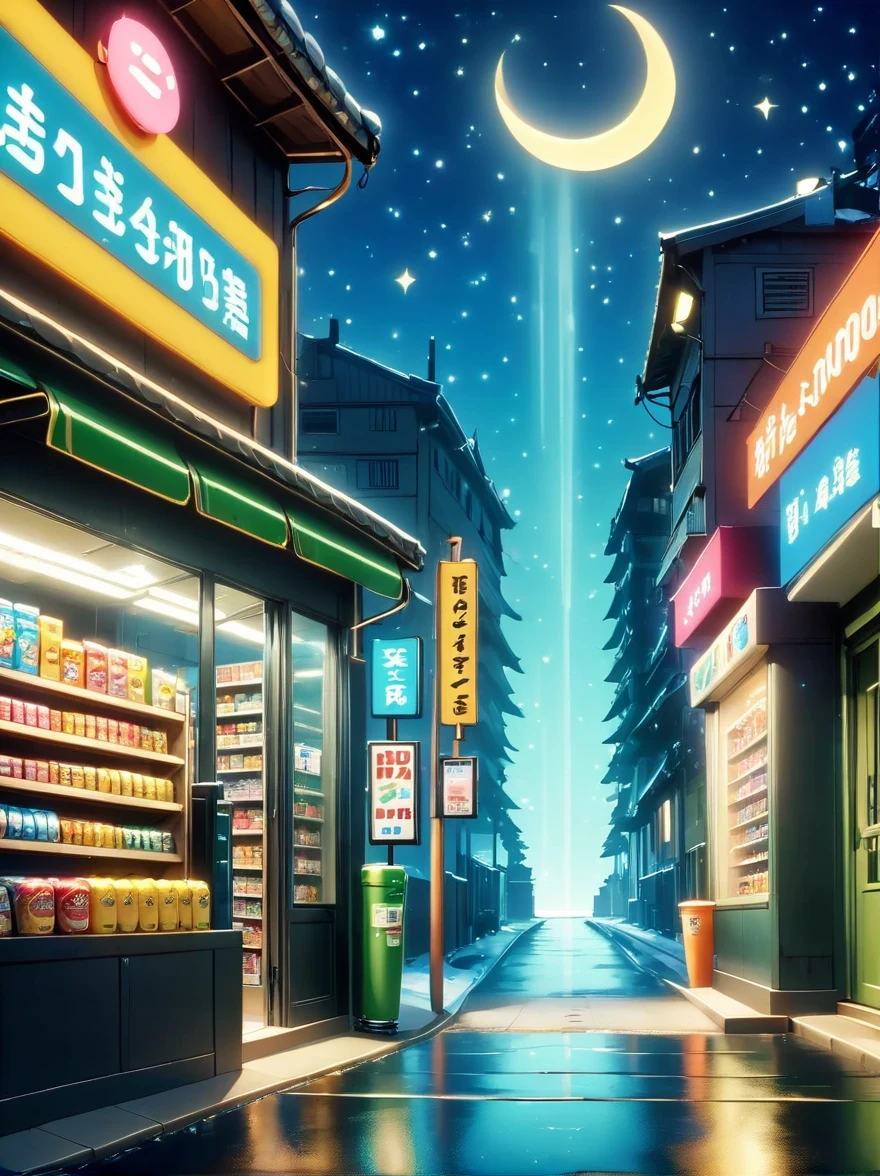 Midnight convenience store