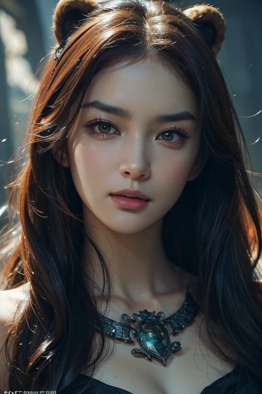 Roughcraft&#39;s Worldから来た女性のエイリアン, Super detailed artistic photography, midnight aura, night sky, Detailed gorgeous face, dream-like, shine, with backlight, Glamour, sparkling, (very detailed face and eyes:1.2), (High resolutionの光る赤い目:1.4), perfect anatomy, (Beautiful toned body:1.5), (Moisturized skin:1.2), no makeup, (Bear:1.1),(thick eyebrows:1.2), long canines. Smooth, extRa High resolution, 8K, unreal engine 5, super sharp focus, Art by Alberto Seveso, art germ, Barbaric, SF, Complex芸術作品の傑作, evil, Matte Movie Poster with Image, golden ratio, Trending on CGsociety, Complex, wonderful, Trending with ArtStation, author: art germ, H. R. Giger and Beksinski, very detailed, Roughcraft&#39;s World,  cthulhu, vibration, drawing cinematic characters, Ultra high quality model, cinematic quality, Detail up, (Complex details:1.2), High resolution, High resolution, draw faithfully, (thick eyebrows:1.2), (big scarlet eyes:1.3)