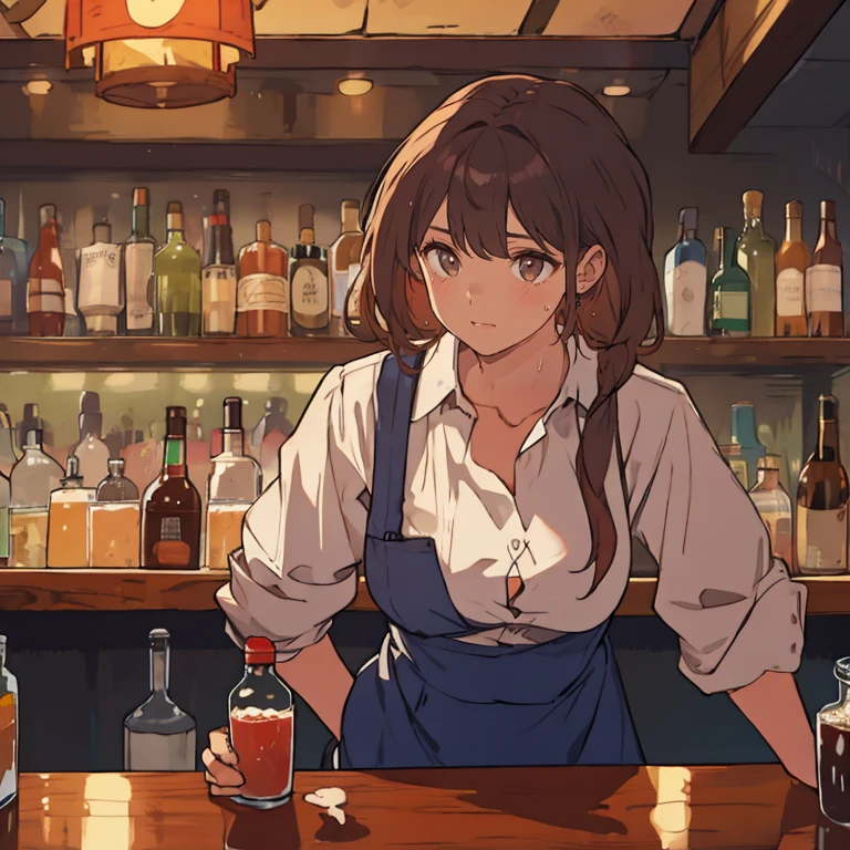 Woman At The Bar