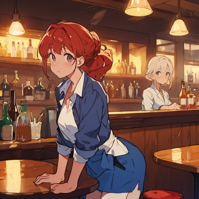 Woman At The Bar