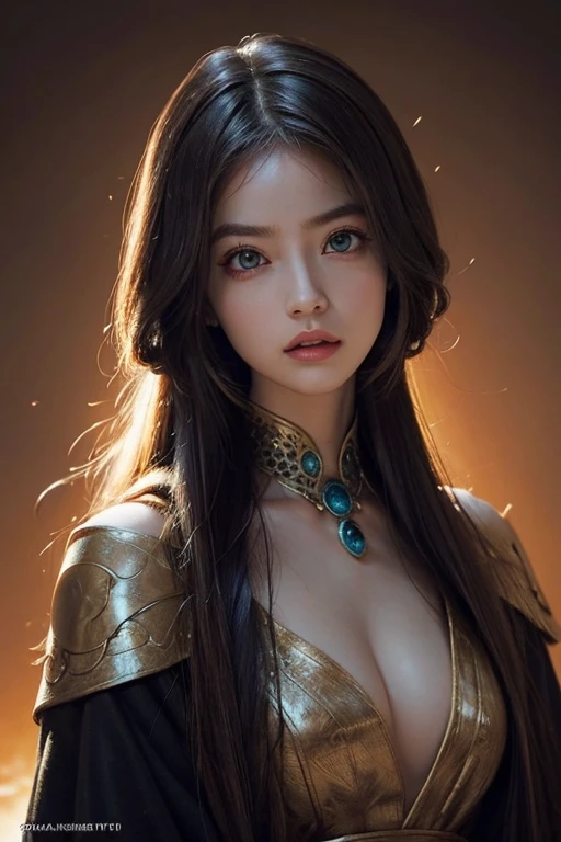 Rough Craft&#39;S Worldから来た女性のエイリアン, highly detailed artistic photography, midnight aura, night sky, Detailed gorgeous face, dream-like, Shine, with backlight, Glamour, Sparkling, (very detailed face and eyes:1.2), (High resolutionの光る赤い目:1.4), perfect anatomy, (A beautiful, toned body:1.5), (moisturized skin:1.2), no makeup, (bear:1.1),(thick eyebrows:1.2), long canines. Smooth, extRa High resolution, 8K, unreal engine 5, Ultra-sharp focus, Art by Alberto Seveso, germ of art, Barbaric, SF, Complex芸術作品の傑作, evil, Matte Movie Poster with Image, golden ratio, Trending on CGsociety, Complex, wonderful, ArtStation Trends, author: germ of art, H. R. Giger and Beksinski, very detailed, Rough Craft&#39;S World,  cthulhu, vibration, Draw a movie character, Ultra high quality model, cinematic quality, Detail up, (Complex details:1.2), High resolution, High resolution, draw faithfully, (thick eyebrows:1.2), (Big scarlet eyes:1.3)