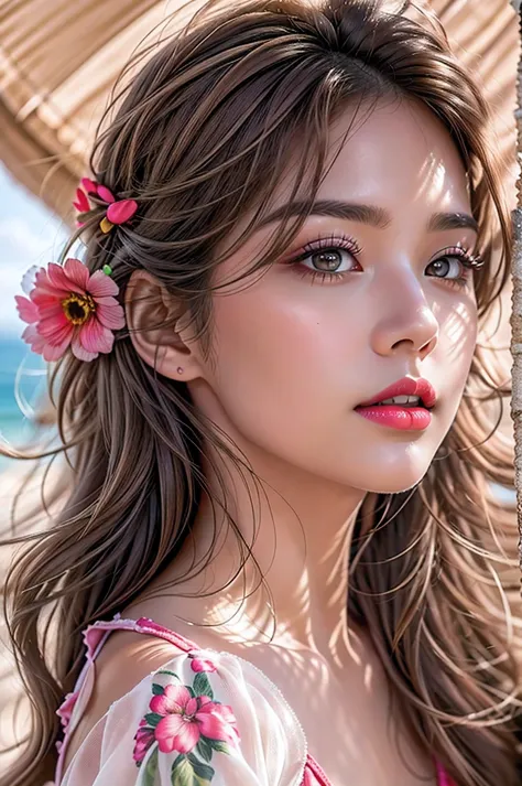 ((Ultra-realistic最high quality))16k resolution, ((photo realistic:1.55)), (1girl:1.4) 21years old、fashion supermodel、cinematic l...