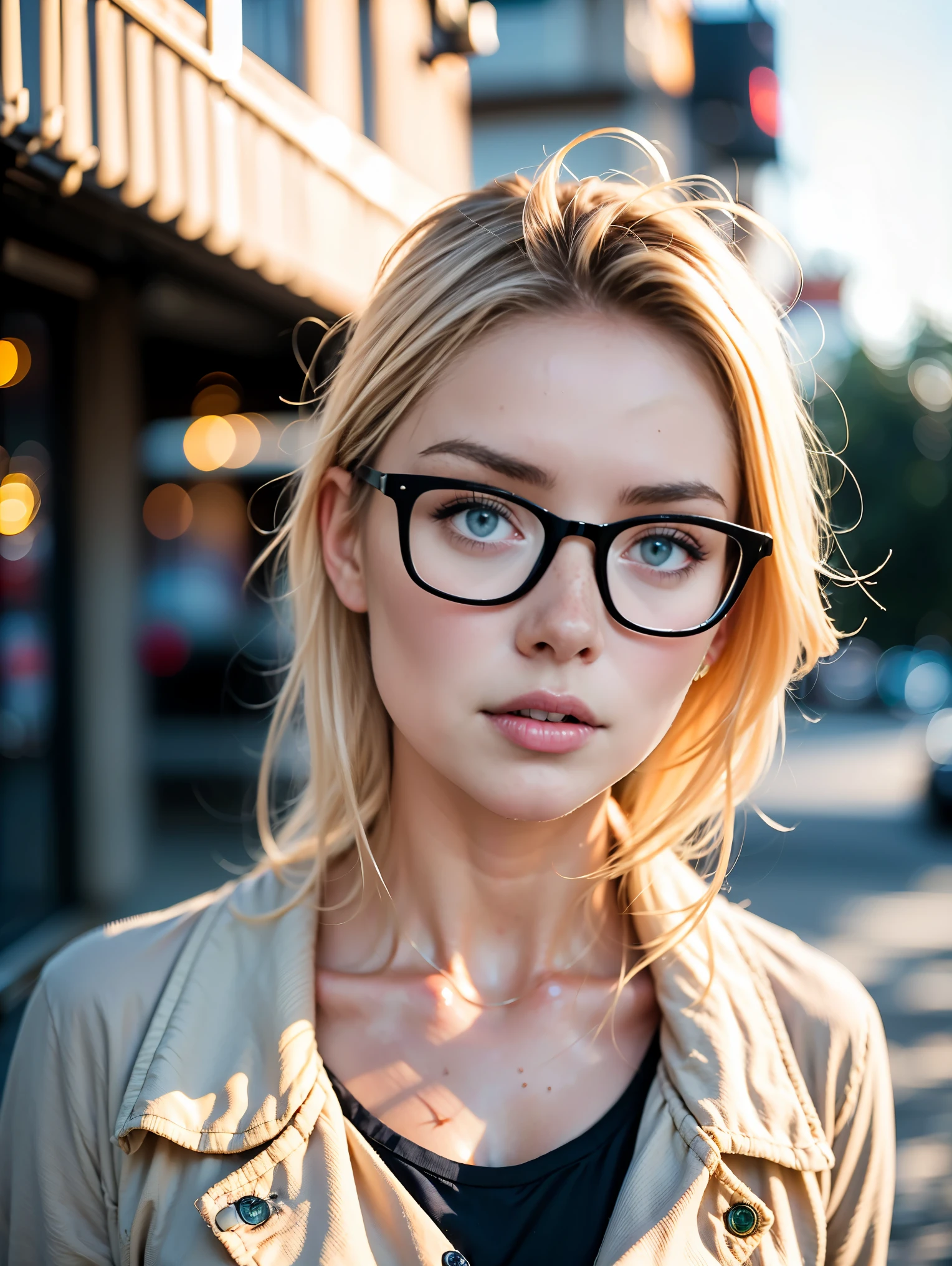 femme de 35 ans, yeux bleus, extrêmement belle, chef-d&#39;œuvre,((jaune-bleu-rose)) mélanger les cheveux multicolores, (((Visage surpris))), ((expression parfaite yeux verts)), coiffure très courte, frange, couleur de cheveux vert et violet, portant un t-shirt court aux couleurs pastel avec une veste imprimée multicolore élégante et criarde, donné par le régiment, gros seins, prendre un portrait kawaii debout, fond de mur multicolore, , regarder la caméra, ((thème coloré)), eos 5D mark iv avec 50 mm, photographie ultra haute résolution, Fond d&#39;écran 8k, lumière de jante douce, ((chef-d&#39;œuvre, photoréaliste, meilleure qualité, hyperdétaillé:1.2)), tirant la chemise, décolleté profond, gros seins, lunettes collées sur les cheveux, tatouage de poitrine coloré