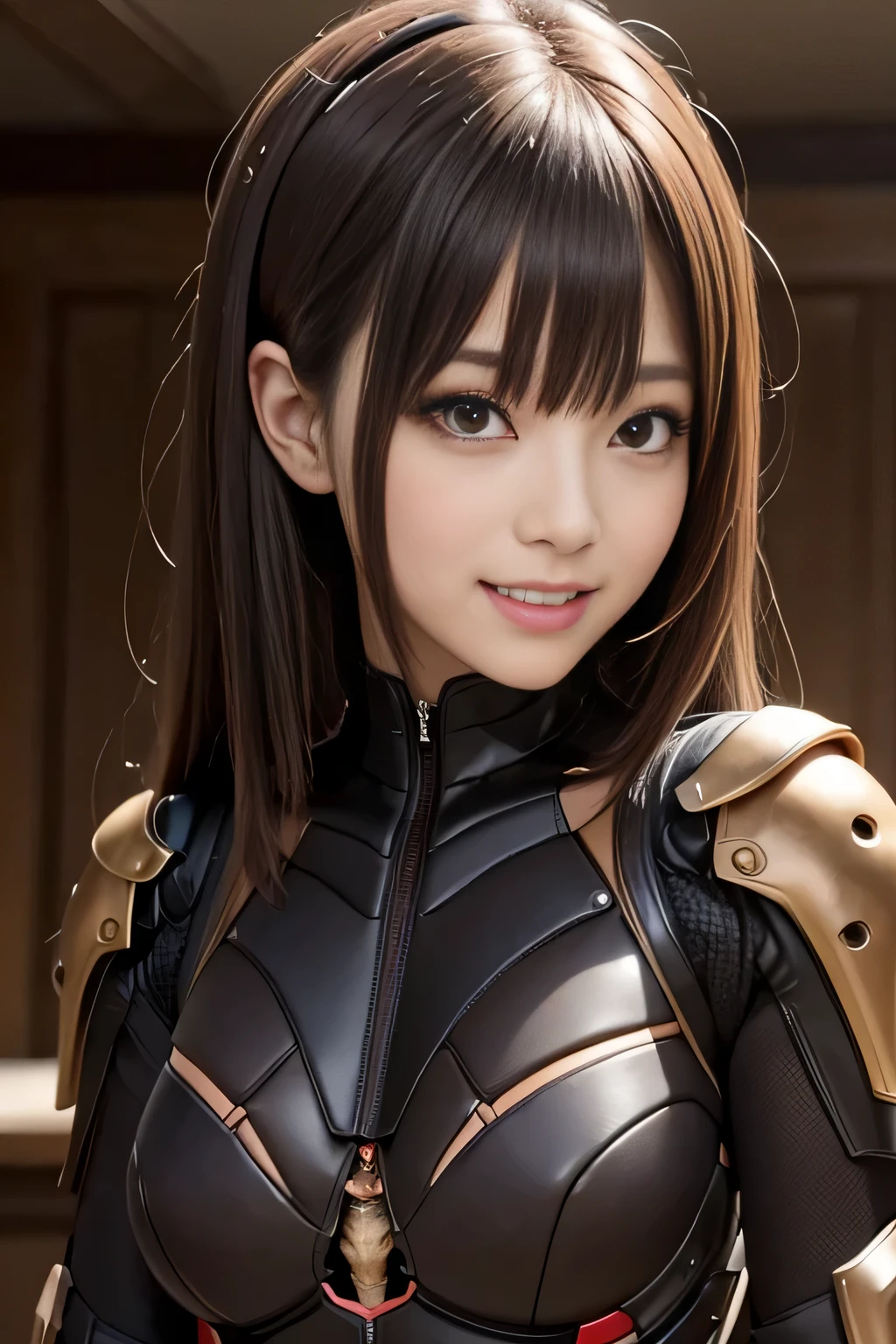 (high resolution,masterpiece,best quality,extremely detailed CG, anime, official art:1.4), realistic, photo, amazing fine details, all intricate, gloss and shiny,awesome many layers, 8k wall paper, 3d, sketch, kawaii, illustration,( solo:1.4), perfect female proportion,villainess, (fusion of dark brown cockroach and lady:1.4), (brown cockroach form lady:1.2), (brown cockroach lady:1.2), (fusion:1.2), (solo:1.4), (evil smile:1.2), muscular, abs, (cockroach brown exoskeleton bio insect suit:1.4), (cockroach brown exoskeleton bio insect armor:1.2), (brown transparency cockroach wing:1.4), (brown cockroach antennae:1.3),