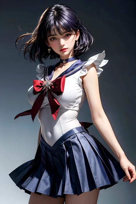 (ultra-realistic,32k, masterpiece:1.2),(skin with attention to detail:1.1),( high quality:1.1),
sailor saturn,sad,purple hair, t...