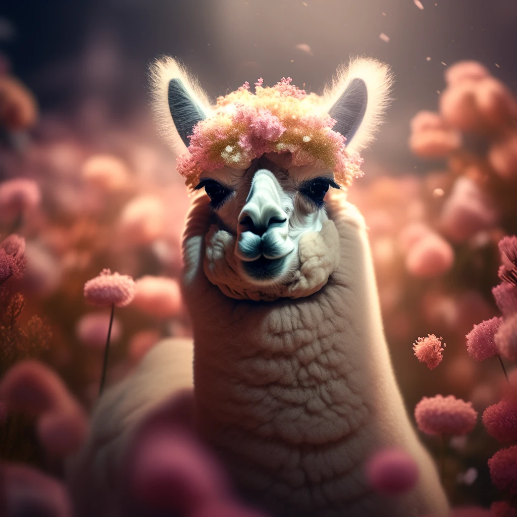 An Alpaca/一只羊驼/アルパカ一匹