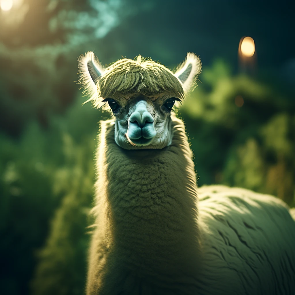 An Alpaca/一只羊驼/アルパカ一匹
