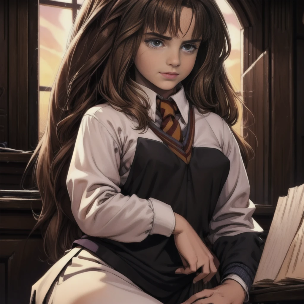 ultra quality)), ((masterpiece)), Hermione Granger, Harry Potter - SeaArt AI