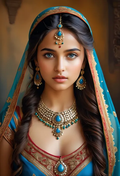 (best quality,highres,masterpiece:1.2),ultra-detailed,(realistic,photorealistic,photo-realistic:1.37),18-year-old Roma girl's po...