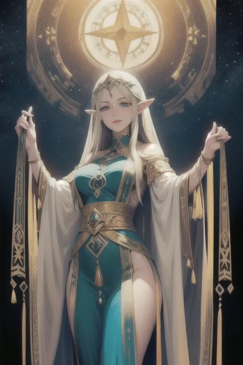 Ancient elf, celestial maiden,