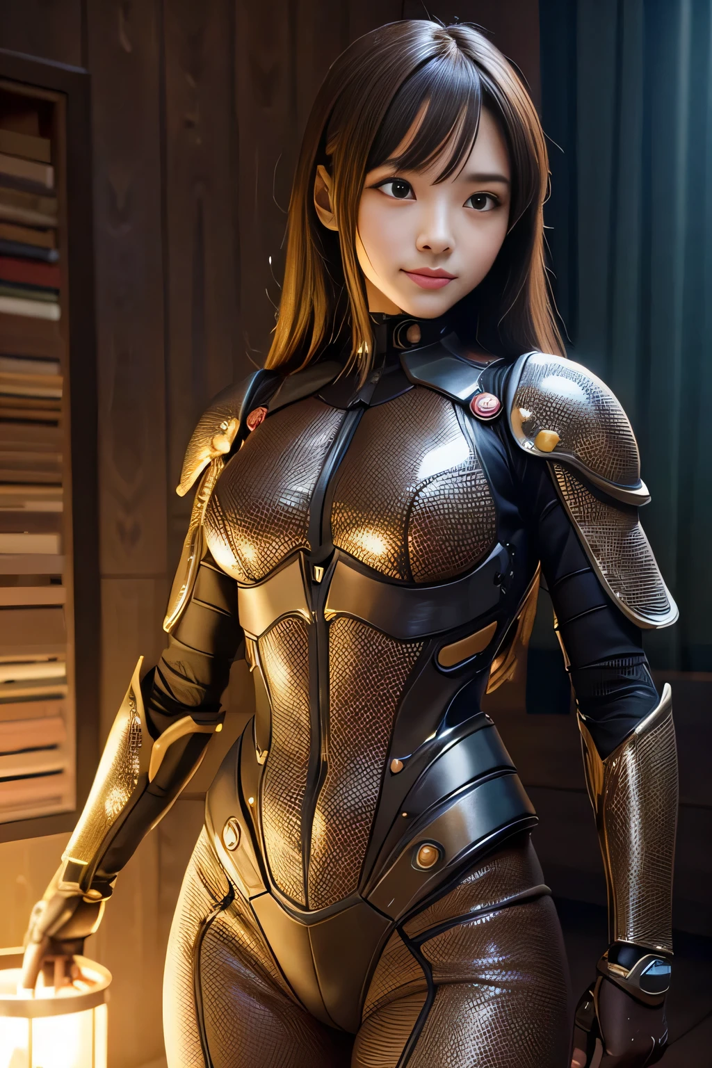 (high resolution,masterpiece,best quality,extremely detailed CG, anime, official art:1.4), realistic, photo, amazing fine details, all intricate, gloss and shiny,awesome many layers, 8k wall paper, 3d, sketch, kawaii, illustration,( solo:1.4), perfect female proportion,villainess, (fusion of dark brown cockroach and lady:1.4), (brown cockroach form lady:1.2), (brown cockroach lady:1.2), (fusion:1.2), (solo:1.4), (evil smile:1.2), muscular, abs, (cockroach brown exoskeleton bio insect suit:1.4), (cockroach brown exoskeleton bio insect armor:1.2), (brown transparency cockroach wing:1.4), (brown cockroach antennae:1.3),