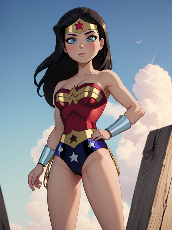  	
Wonder woman,3d,absurd res,hi res,highres,1girls,abs,athletic female,big breasts,breasts,female,female only,fit,fit female,hips,low-angle view, big breast, pussy, shiny skin,thick thighs,thighs