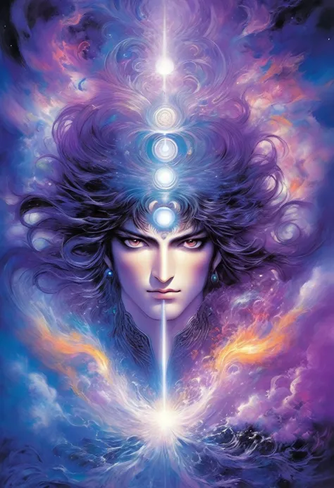 In a dreamlike, fantasy world, a telepathic male with psychic powers possesses a unique third eye. The intense gazing of his dee...