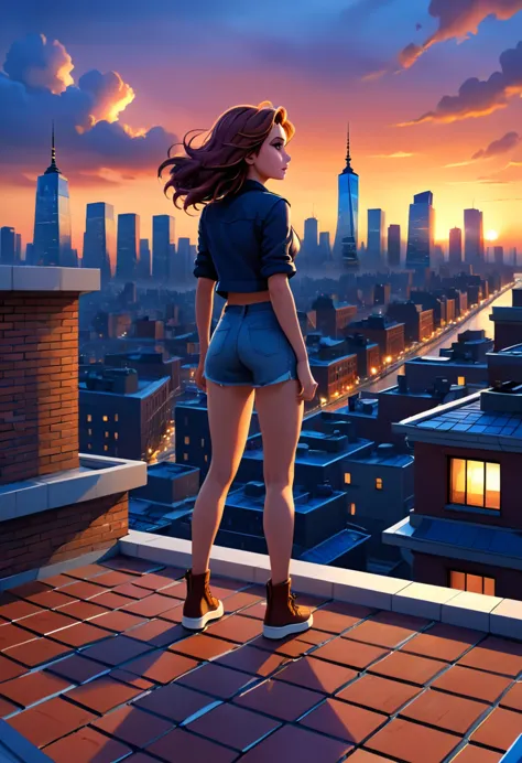 (a person standing on the rooftop),(best quality,4k,8k,highres,masterpiece:1.2),ultra-detailed,realistic,photorealistic:1.37,[br...