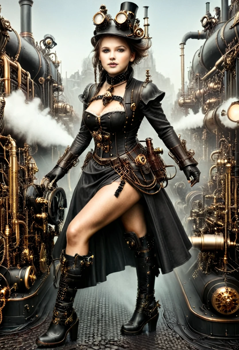 Steampunk girl