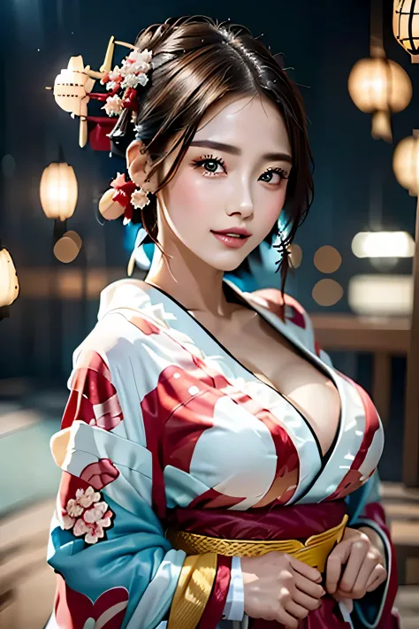 (((gorgeous courtesan kimono:1.7))),(beautiful mature woman in a noble courtesan kimono),(((flashy and extravagant courtesan att...