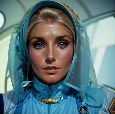 Heather Thomas 8k portrait of 1960s science fiction 