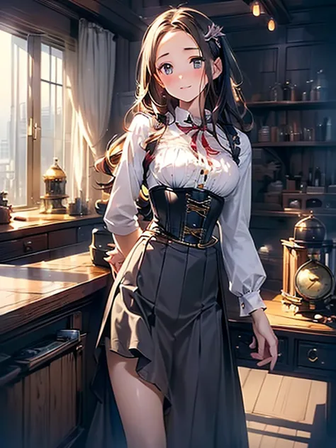 (((masterpiece)))、((highest quality))、(super detailed)、(cg illustration)、(so beautiful ))、cinematic light、(((1 mechanical girl))...