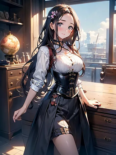 (((masterpiece)))、((highest quality))、(Super detailed)、(CG illustration)、(so beautiful ))、cinematic light、(((1 Mechanical Girl))...