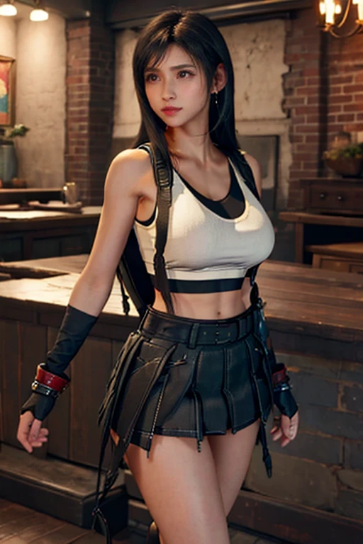 nsfw,{{{masterpiece}}}, {{{best quality}}}, {{ultra-detailed}}, {{an extremely delicate and beautiful}}
, Tifa, 20 years old, huge breast voluptuous breasts, gigantic breast, breast focus
BREAK  (torn tanktop:1.4) , (torn bra:1.4), (torn skirts:1.4), nipples visible