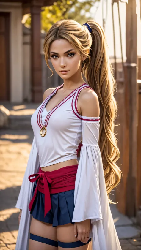 ((Masterpiece)), (Best Quality), (Ultra Detailed), ((Very Detailed)), 4K, (8K), Sailor Moon, Long Blonde Hair, Double Ponytail, ...