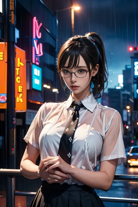 (Highly detailed CG Unity 8k wallpaper, Raw photo, highest quality, masterpiece:1.2), (Realistic、Photorealistic:1.37), (Perfect Anatomy:1.1), Look forward, Five fingers, Natural Eyes, Ultra-detailed, One Girl, So cute , Japanese, Only 17, Shut your mouth.,...