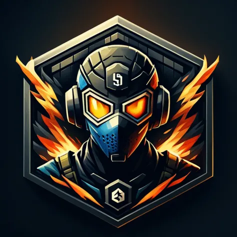 type de badge,seulement badge,insigne de type counter strike2,seulement,regarder le spectateur,yeux bleus,1boy,foyer masculin,pa...