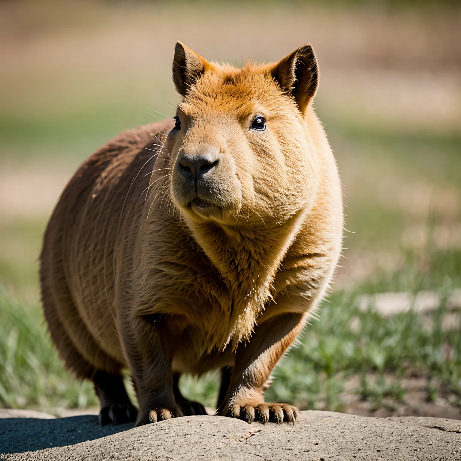 A Capybara, (capybara),fullbody, full body, (masterpiece, best quality:1.2)