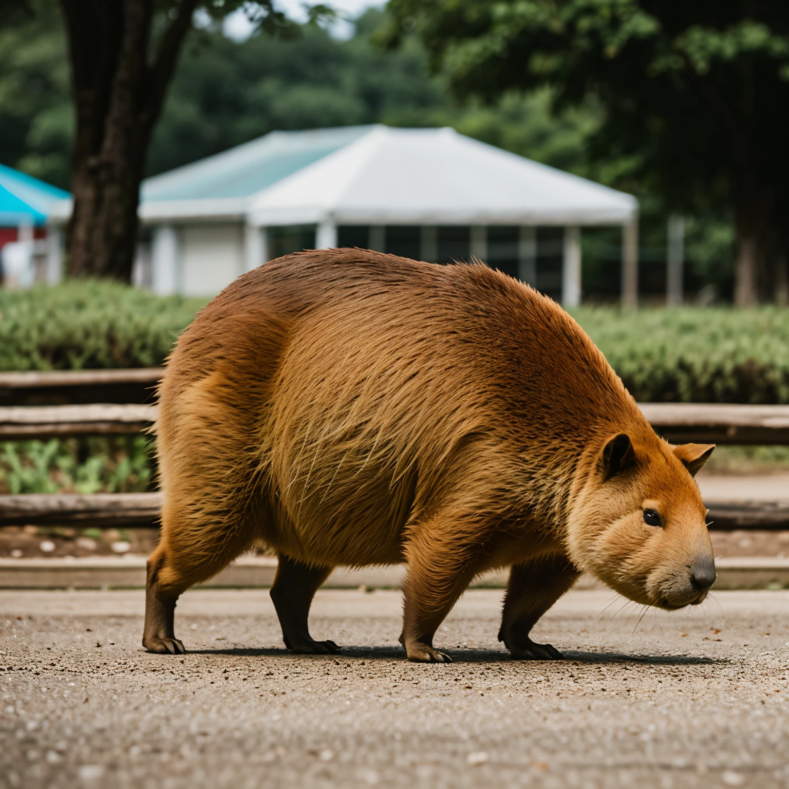 A Capybara, (capybara),fullbody, full body, (masterpiece, best quality:1.2)