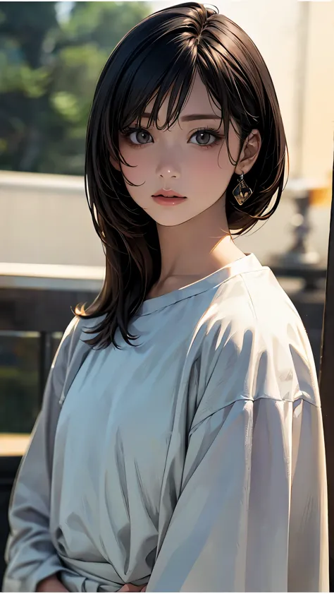 (hig彼st quality、8k、32k、masterpiece)、(Realistic)、(Realistic:1.2)、(High resolution)、Very detailed、Very beautiful face and eyes、1 g...