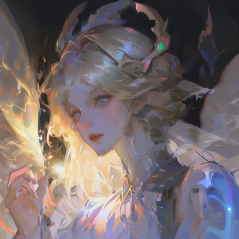 Ethereal goddess portrait, Wheels within wheels, elegant, Very detailed, number, Art Station, concept art, Smooth, Clear focus, ...