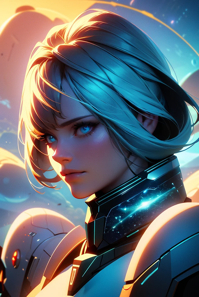 (best quality,4k,8k,highres,masterpiece:1.2),ultra-detailed,(realistic,photorealistic,photo-realistic:1.37),space girl,detailed eyes and lips,beautiful face,shiny hair,scintillating makeup,stunning outfit,galactic background,cosmic scenery,celestial bodies,sparkling stars,nebulous clouds,galaxy clusters,glimmering spaceship,futuristic atmosphere,vibrant colors,ethereal lighting,dramatic shadows,sci-fi concept art