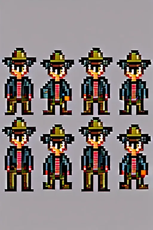 cowboy flame estilo jogo do mario