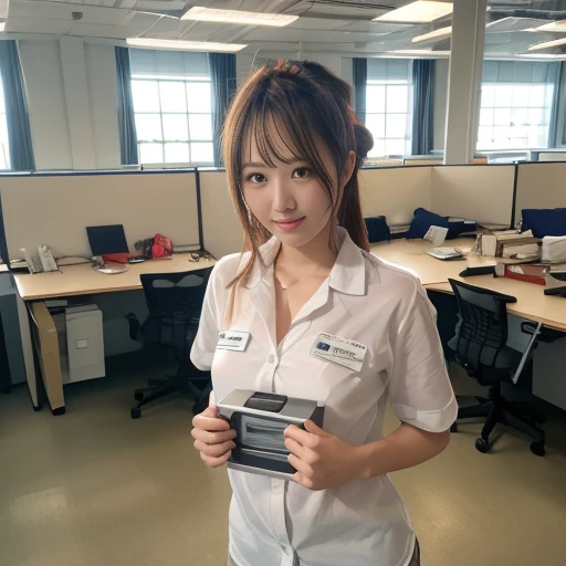 (((Safe at Work:1.5))), highest quality, masterpiece, Ultra-high resolution, (Realistic:1.4), RAW Photos, One girl, Natural Makeup, Natural costume, Detailed skin, Natural pose,