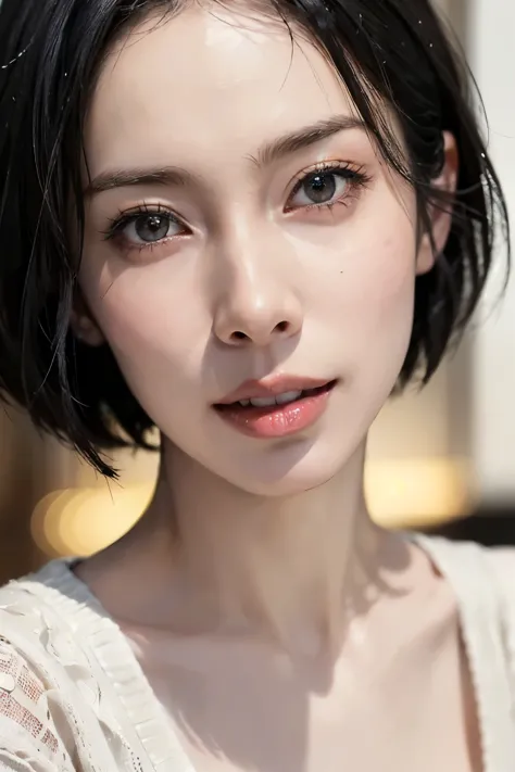 (masterpiece:1.3), (8k, photorealistic, RAW photo, best quality: 1.4), (1girl), beautiful face, (realistic face), (black hair, s...